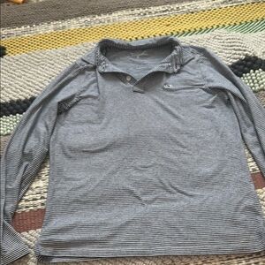 Vineyard Vines Gray Polo Shirt Classic Knit Casual